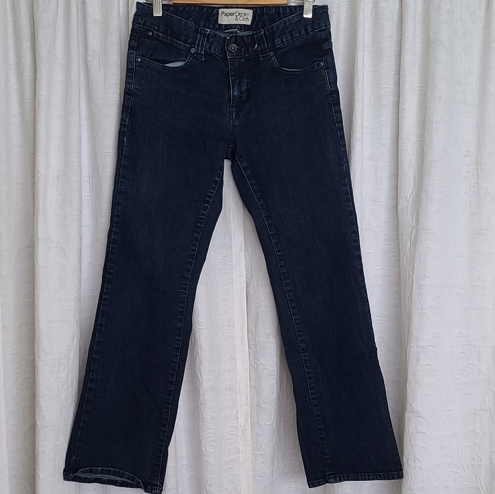 Paper Denim & Cloth Bootcut Jeans Dark Wash Size 28 Excellent